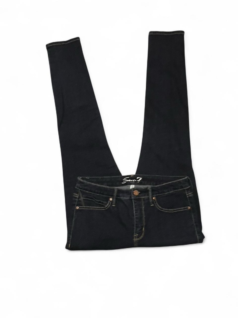 Seven7 dark blue Skinny Jeans